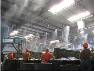 Система туманообразования: пылеподавление и контроль запахов